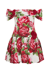 Giovanna Off Shoulder Mini Dress - Sonia Rose Print